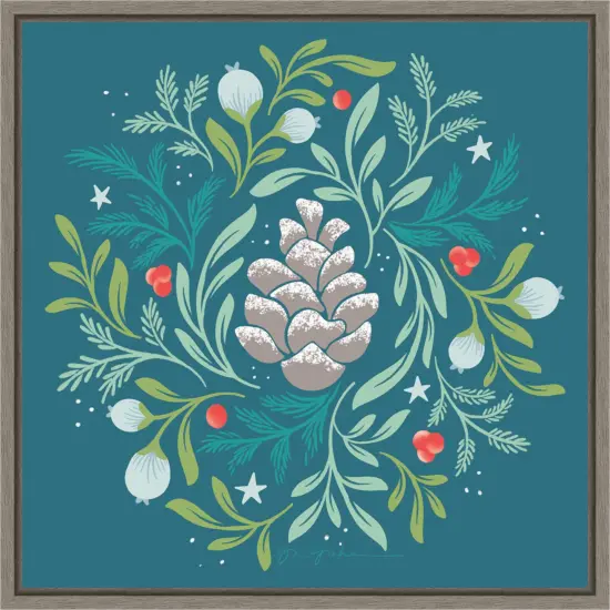 Falala VI by Gia Graham Canvas Art Framed {1}