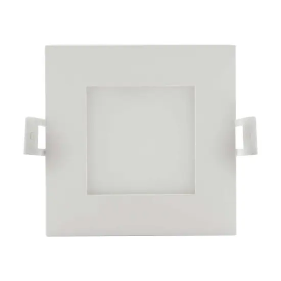 Satco 10w LED 4 inch CCT Selectable 120 volt Direct Wire Square Downlight White {3}