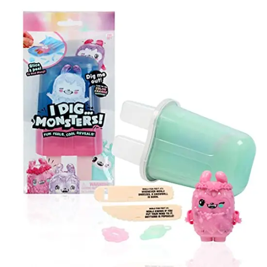 Pikmi Pops I Dig...Monsters Popsicle Pack - 1pc Collectable ASMR Toy | Fun & Cute Stress {5}