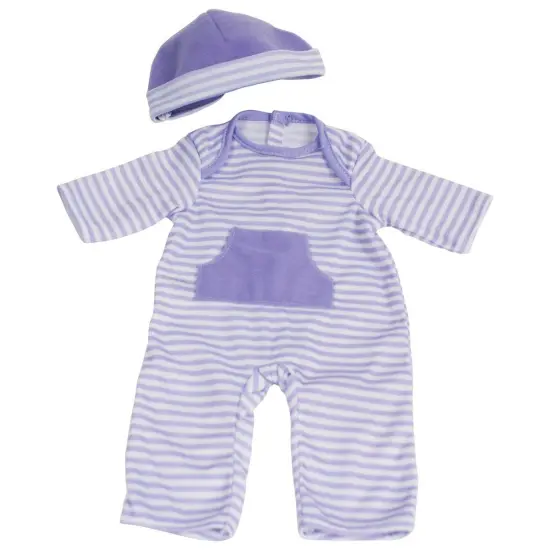 JC Toys Outfits with Matching Hat for Dolls 14"-16" - Set of 4 {4}