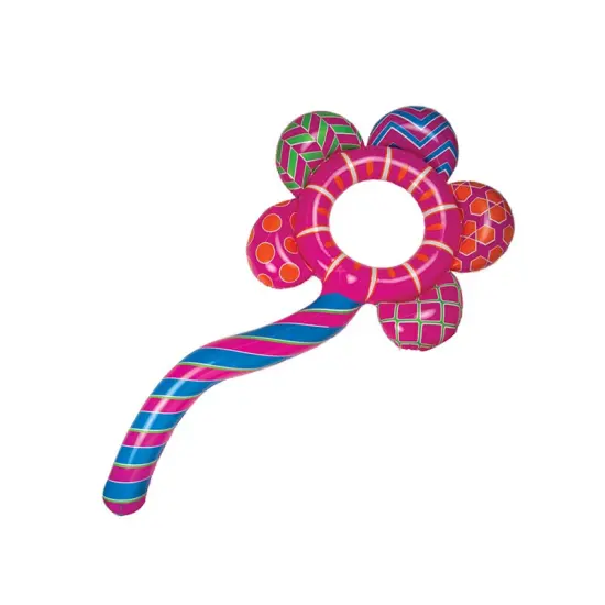 Pool Central Inflatable Pink and Blue Inflatable Awesome Blossom Swimming Pool Float Ring Tube, 84-Inch {1}