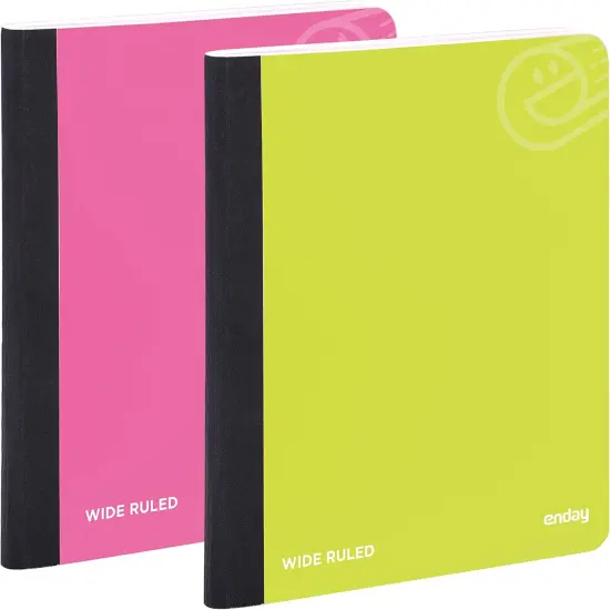 Enday W/R 100 Ct. Premium Composition Book Green {2}
