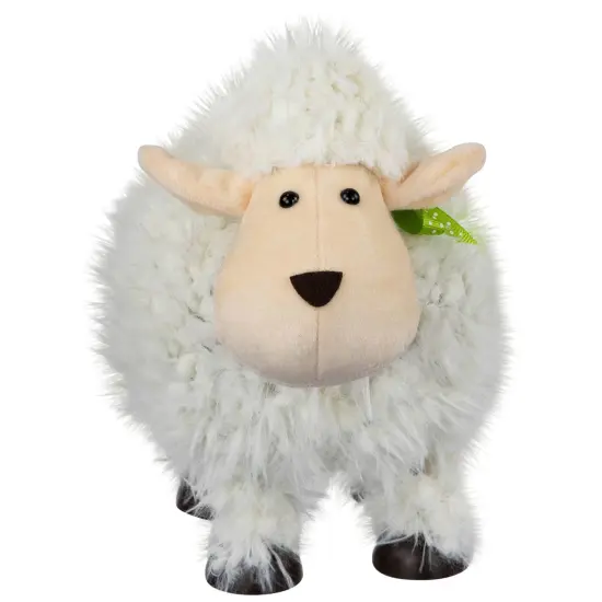 Northlight Bouncing Sheep Easter Figure - 8.25" White {1}