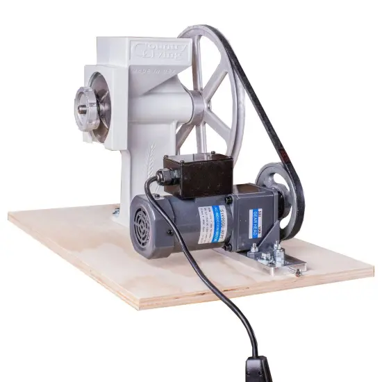 Country Living Grain Mill Motorization Kit, Turn Your Hand Mill into Motor-Driven Grinder {3}