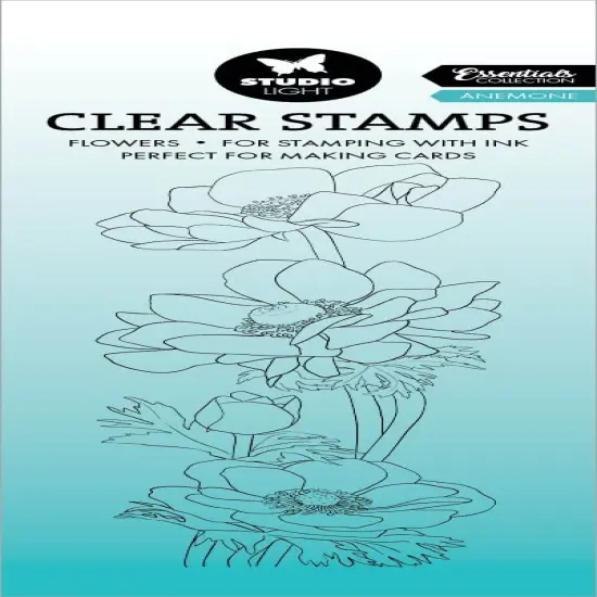 Studio Light Essentials Clear Stamps-Nr. 588,Anemone {1}