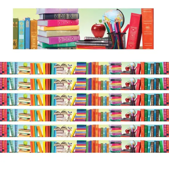 Book Parade Photo Border, 35 Feet Per Pack, 6 Packs {1}
