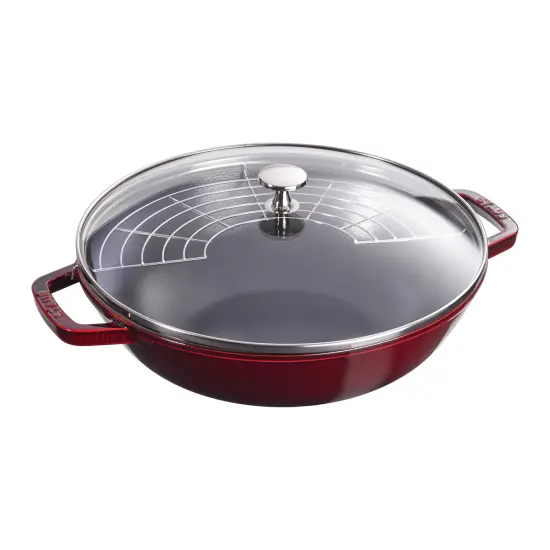 STAUB Cast Iron 4.5-qt Perfect Pan {4}