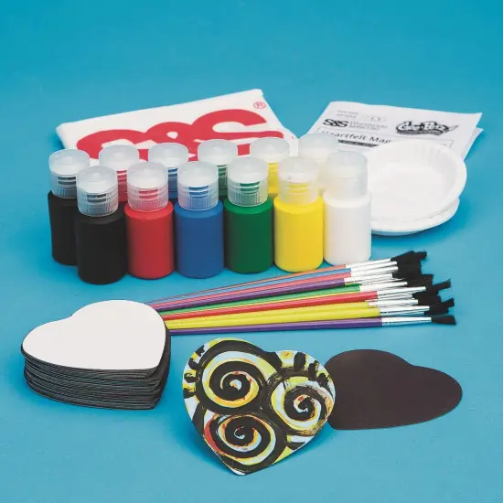 Heartfelt Magnets Craft Kit (Pack of 36) {4}