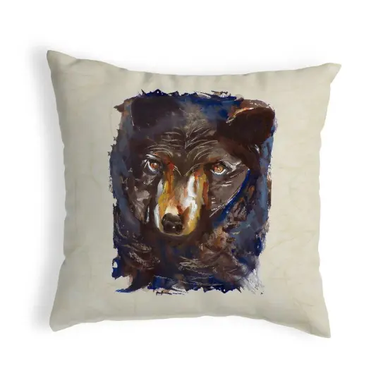 Betsy Drake Betsy's Bear Small Pillow 12x12 {1}