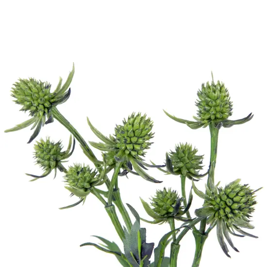 Allstate Thistle Artificial Floral Spray - 25" - Green {5}