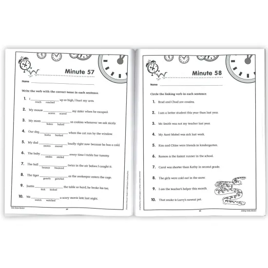 Grammar Minutes Workbook, Grade 3 {2}