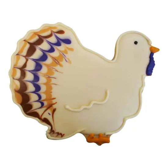 Turkey Gobbler Cookie Cutter (3.75") {4}