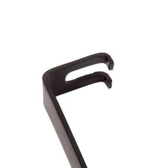 Aladdin Steel Spring Mount Clips for Hanging Oil Lamp, Fit H175 Hanging Lamp Frame, 2.75 x .375 in, Set of 3, Black {6}