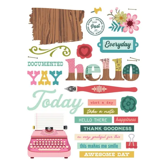 Noteworthy Rub-Ons 6"X8"-2/Pkg {5}