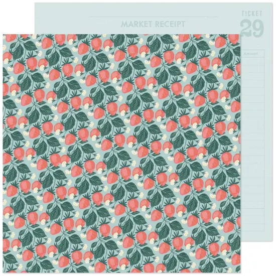 Maggie Holmes Market Square Double-Sided Cardstock 12"X12" {1}