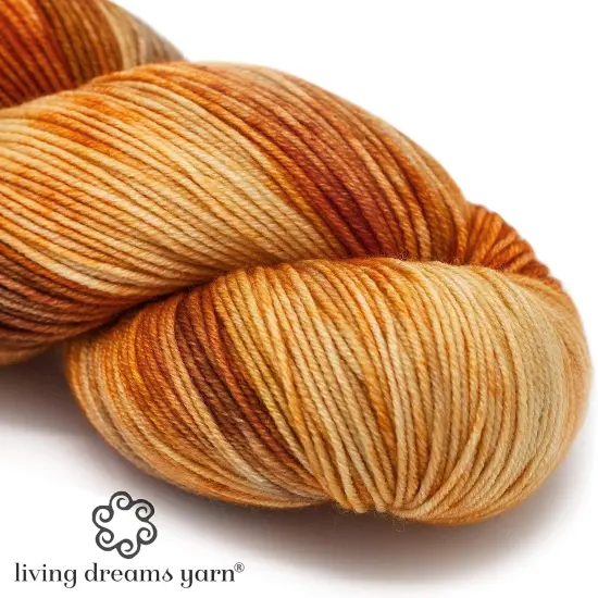 Living Dreams Yarn Galilea: Colorful Superwash Merino Sock Yarn. Super Soft and Strong. Hand Dyed to Perfection Jupiter {2}