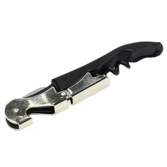 Chef Craft Waiter's Corkscrew Professional All-In-One Stainless Steel Wine Bottle Opener & Foil Cutter {3}