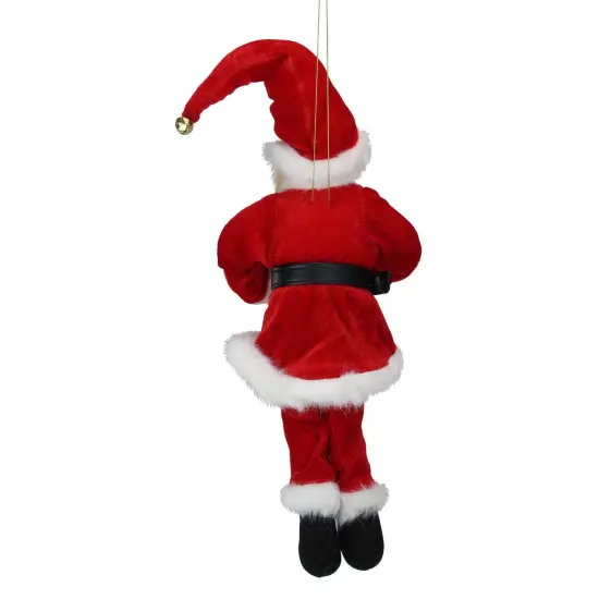 Northlight Bendable Elf in Santa Suit Christmas Figure - 15" - Red and White {4}