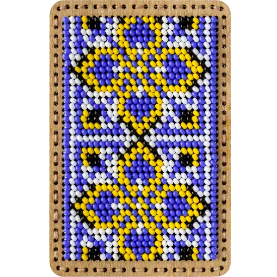 Bead Embroidery Kit for creating a needle box {3}