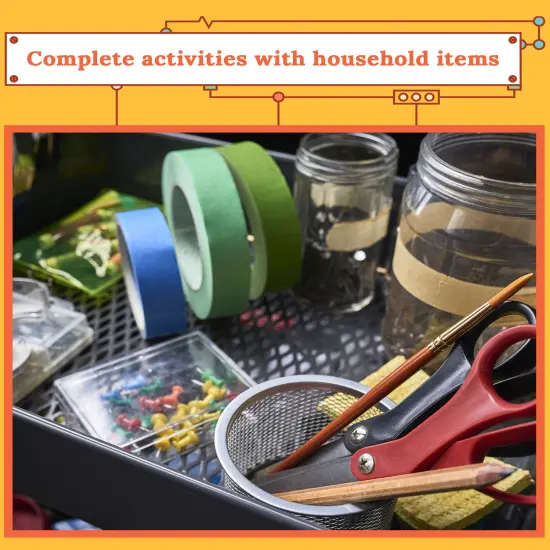 Carson Dellosa Stem Challenges Learning Cards Bundle, 2 Hands-On Science Kits for Kids Ages 8-12, 60 Stem Projects, Educational Science Kits, Stem Education Kit for Homeschool or Classroom {4}