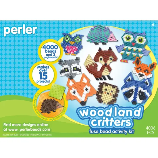 Perler Fused Bead Kit-Woodland Critters {1}