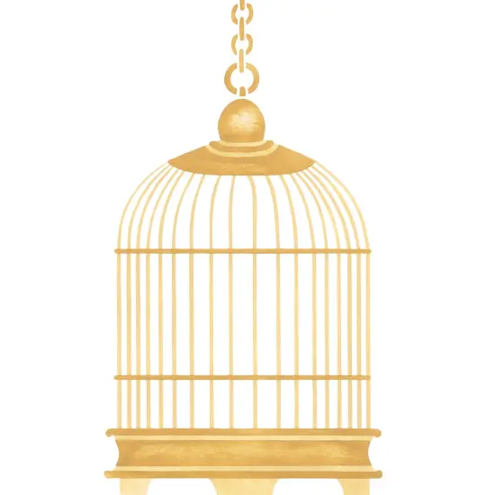 Birdcage Wall Stencil | 331 by Designer Stencils | Pattern Stencils | Reusable Stencils for Painting | Safe & Reusable Template for Wall Decor | Try This Stencil Instead of a Wallpaper | Easy to Use & Clean Art Stencil Pattern {2}