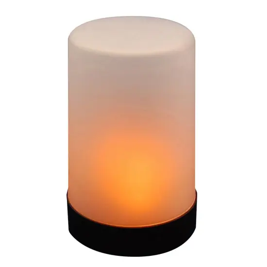 Mod Lighting and Decor Battery-Operated Flame-Effect LED Light - 5.75" White {1}