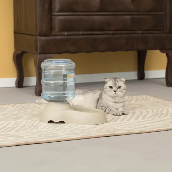 Automatic Self Dispensing Gravity Pet Feeder for Cats and Dogs - Large Capacity {8}