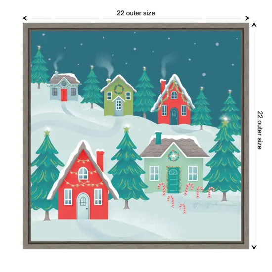 Falala IV by Gia Graham Canvas Art Framed {3}