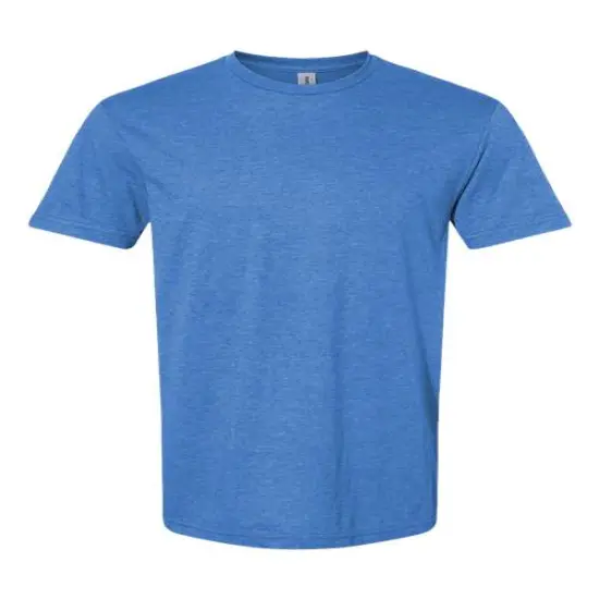 Gildan&reg; Softstyle Crewneck Short Sleeve CVC T-Shirt Carolina Blue Mist {2}
