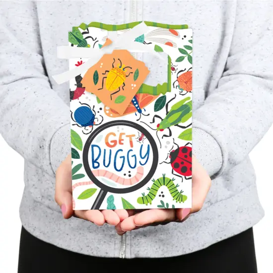 Big Dot of Happiness Buggin' Out - Bugs Birthday Party Favor Boxes - Set of 12 {6}