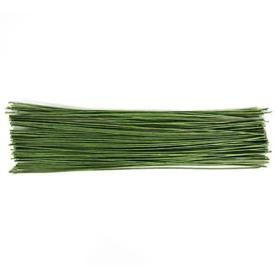 CousinDIY Floral Wire 18 Gauge 16" 100/Pkg-Green {3}