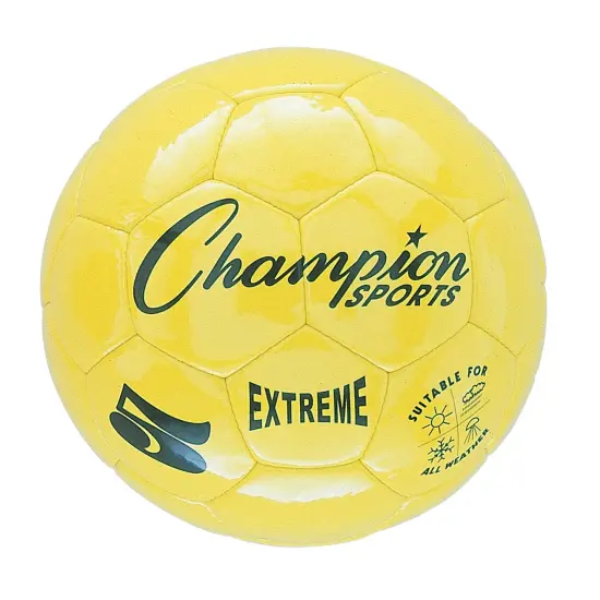 Extreme Soccer Ball, Size 5, Yellow, Pack of 2 {2}