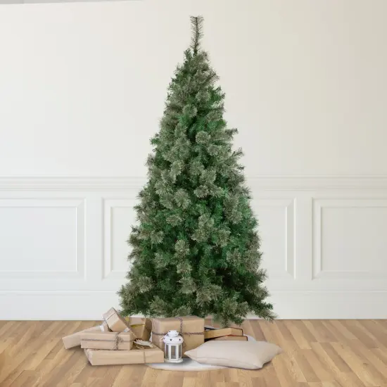 Northlight Medium Oregon Cashmere Pine Artificial Christmas Tree - 6.5' - Unlit Green {3}