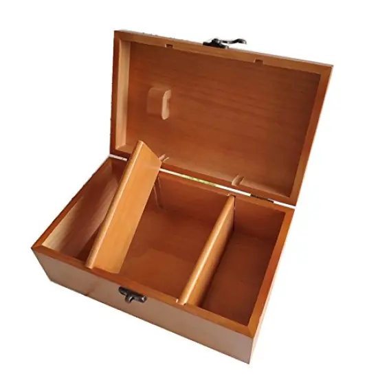 Wooden Sewing Basket with Sewing Kit Accessories,Sewing Box {3}