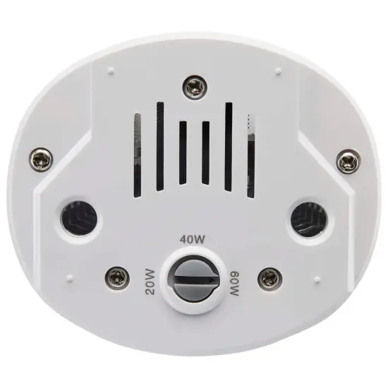 Satco LED Hi-Pro Wall Pack 20/40/60w CCT Selectable Mogul Base 100-277V Warm to Cool White {6}