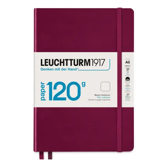 Leuchtturm1917 Edition 120G Notebook - Port Red, 5-3/4" x 8-1/4", Blank {1}