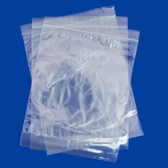 Clear Plastic Reclosable Zipper Bags 8x10 (Package of 100) {2}