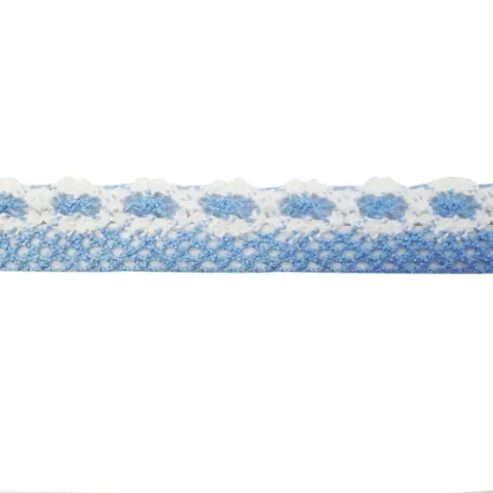 Wrapables Colorful Decorative Adhesive Lace Tape (Set of 3) Blue {4}