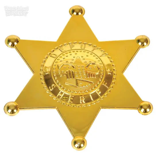 Rhode Island Novelty Plastic Sheriff Badge {3}