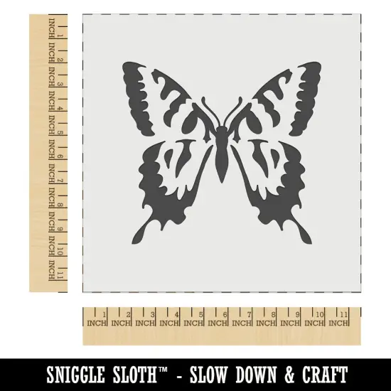 Tiger Swallowtail Butterfly Insect Bug Wall Cookie DIY Craft Reusable Stencil {1}