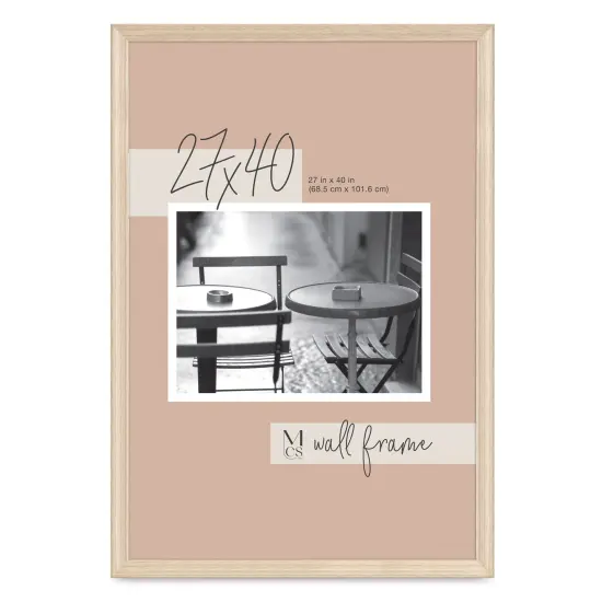 MCS Classic Edge Frame - 27" x 40", Natural {1}