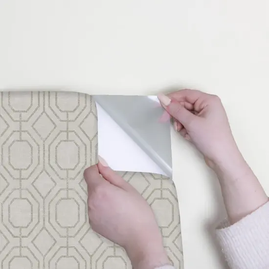 Transform Geo Natural Peel and Stick Wallpaper {3}