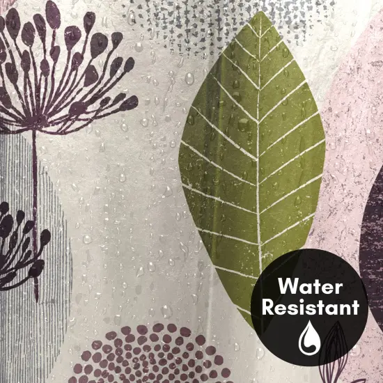 Americanflat 71" x 74" Shower Curtain, Floral Pattern by Lisa Nohren {3}