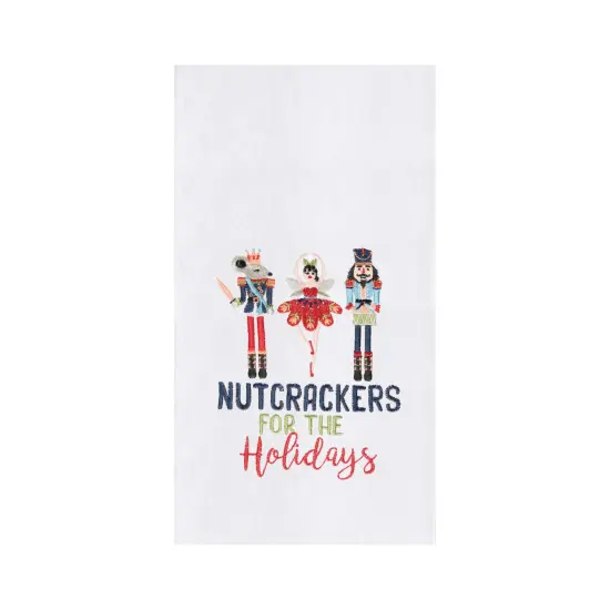 Nutcrackers For The Holidays Flour Sack Kitchen Towel {1}