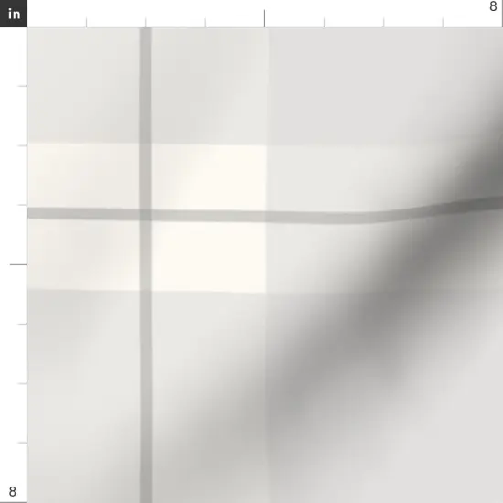 Various Fabrics by the Yard or Fat Quarter Grey Tartan Cottagecore Farmhouse Neutral Coastal Gray Plaid Boho Chic Calm Tranquil Custom Printed Fabric by Spoonflower {4}