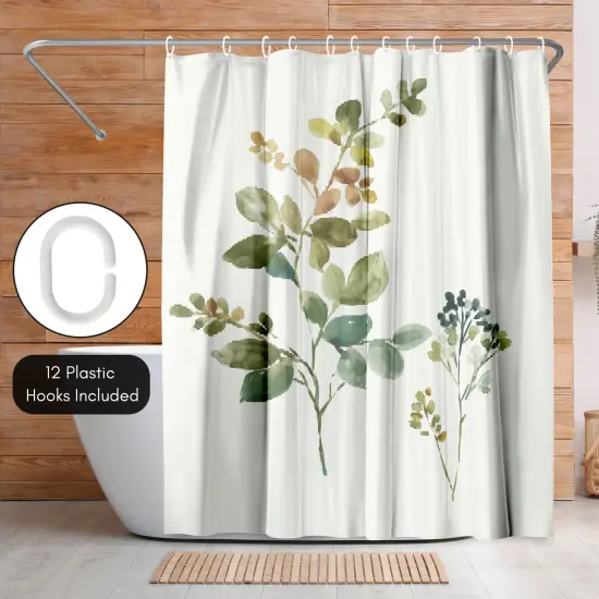 Americanflat 71" x 74" Shower Curtain, True And Fair by PI Creative Art {5}
