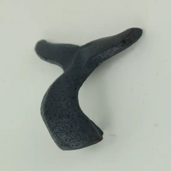 Cast Iron Whale Tail Drawer Pulls Cabinet Knobs Coastal Decor Handles Set of 12 {4}