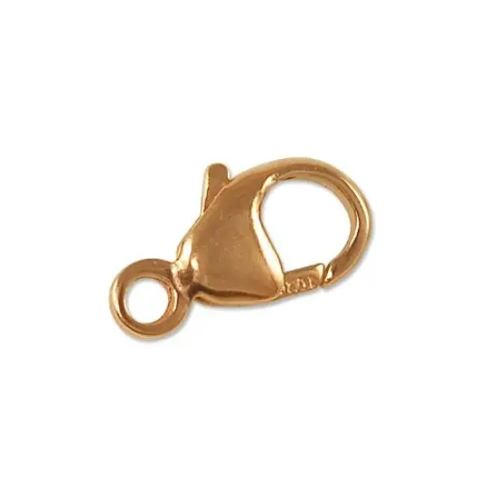 Oval Trigger Clasp 9x5mm Rose Gold Filled {1}