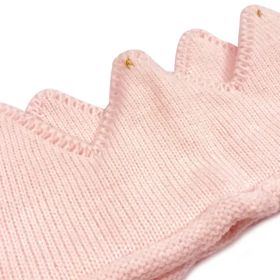 Wrapables Baby Boy & Girl Birthday Party Knitted Crown Headband Beanie Cap Hat Pink {3}